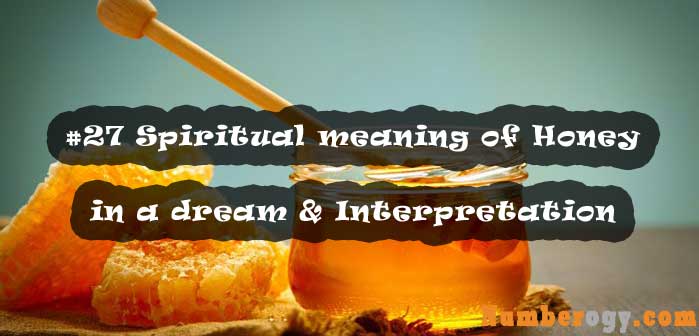 #27 Spiritual meaning of Honey in a dream & Interpretation