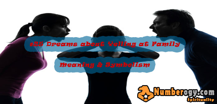 #25 Dreams about Yelling at Family - Meaning & Symbolism