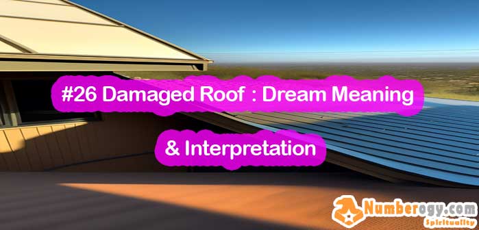 #26 Damaged Roof : Dream Meaning & Interpretation