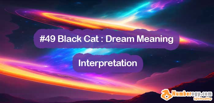 #49 Black Cat : Dream Meaning & Interpretation