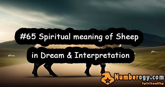 #65 Spiritual meaning of Sheep in Dream & Interpretation